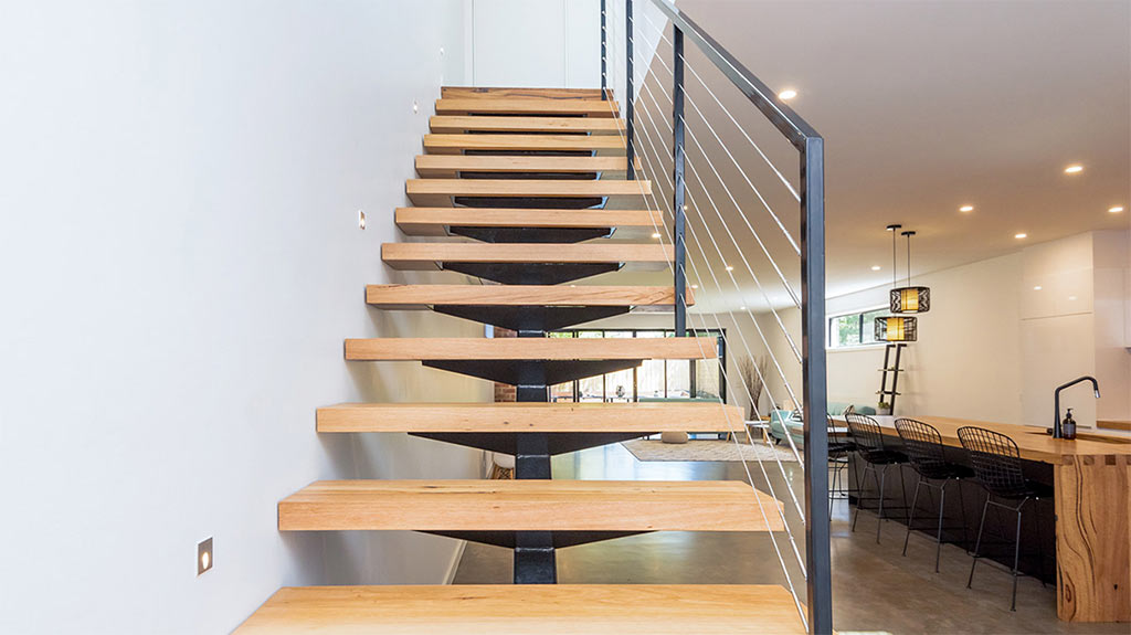 Recycled messmate blend stair treads