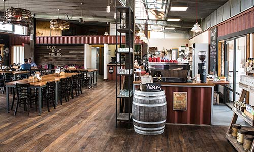 Reclaimed Tasmanian Oak flooring flooring installation melbourne – Hospitality venue