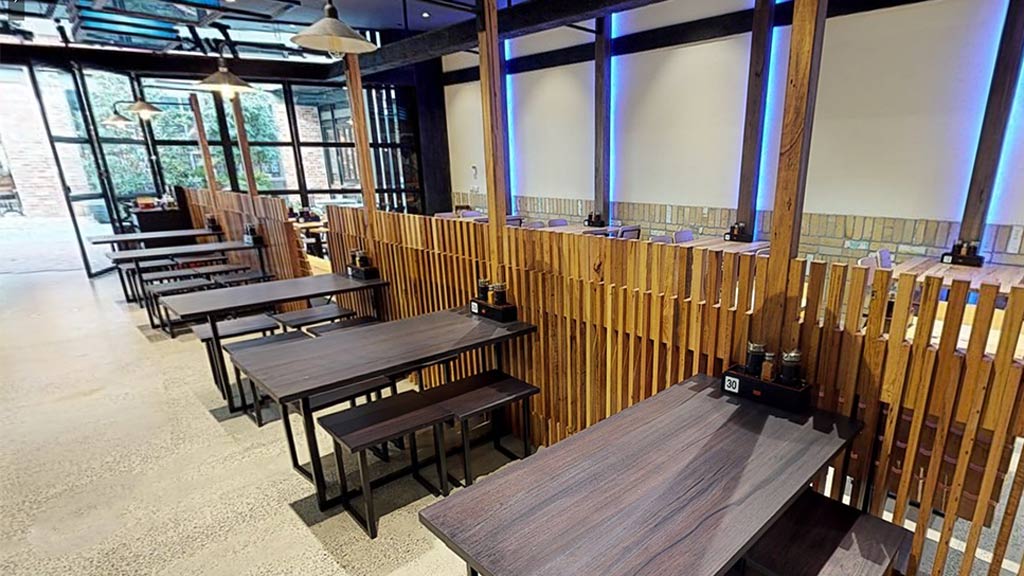 restaurant commercial fitout victoria melbourne recycled timber