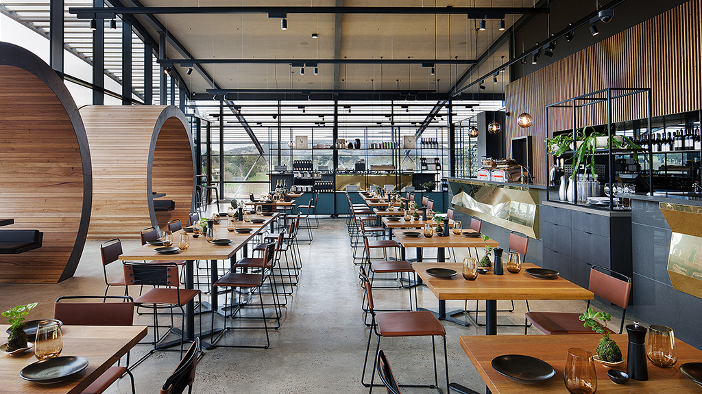 Melbourne hospitality fitout sustainable timber