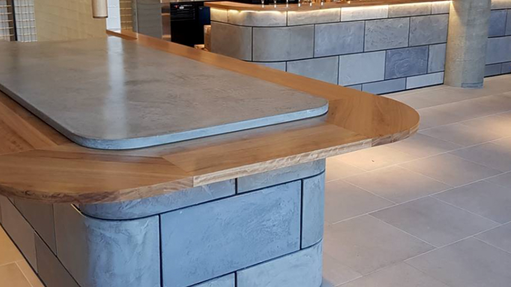 Abacus All Day Restaurant Fitout - Timber Concrete